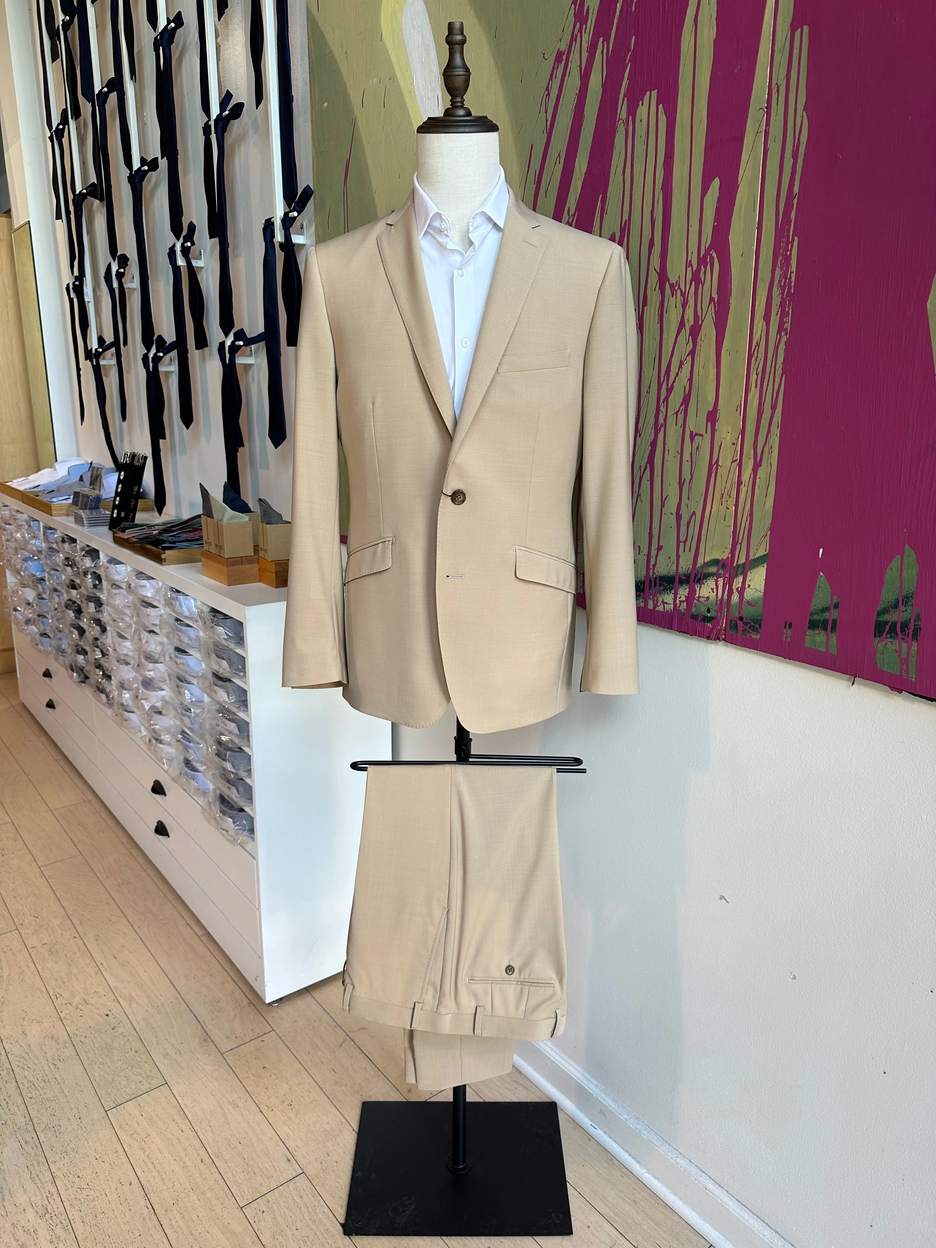 Tan Premium Suit Coat
