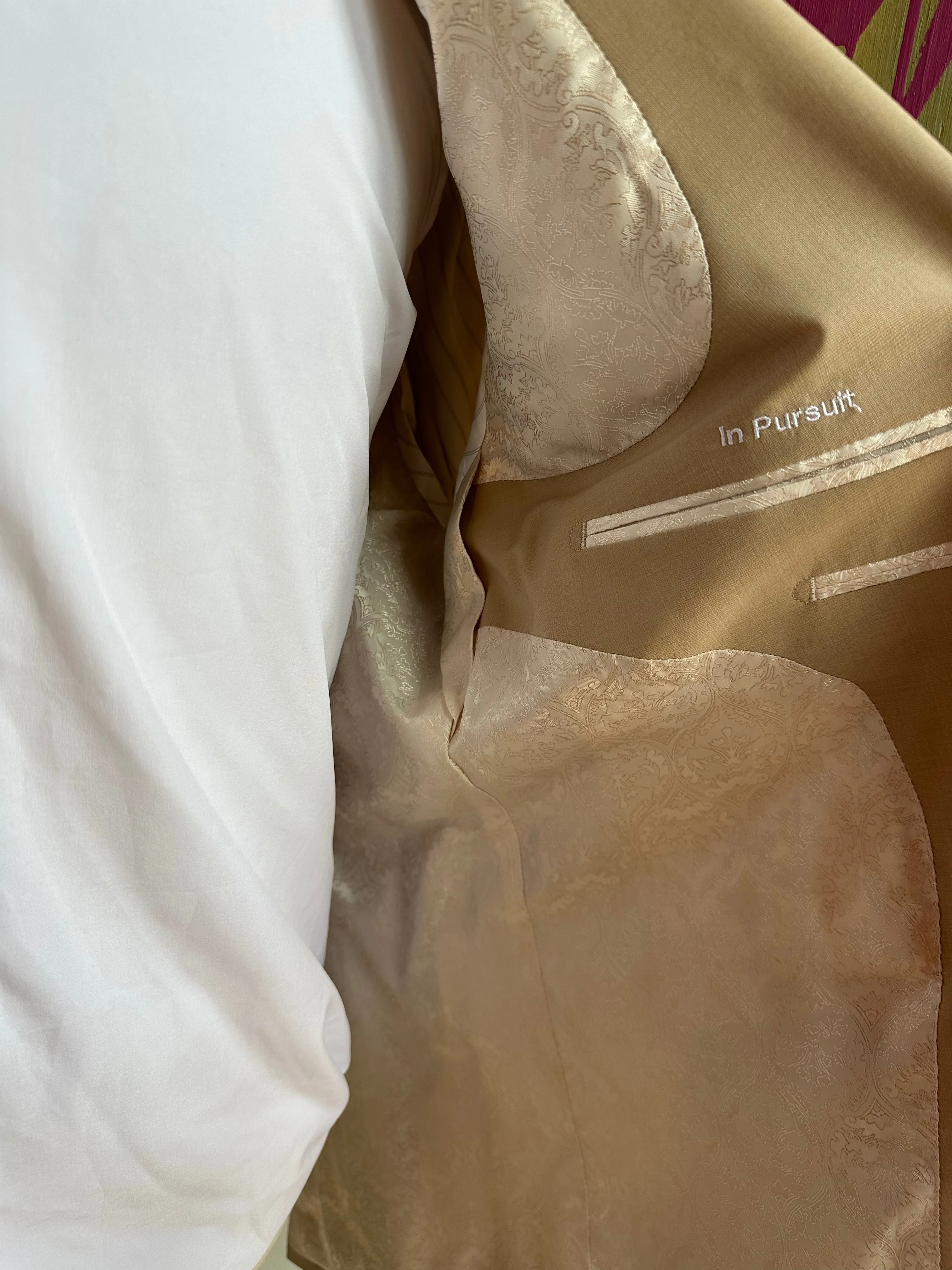 Tan Premium Suit Coat
