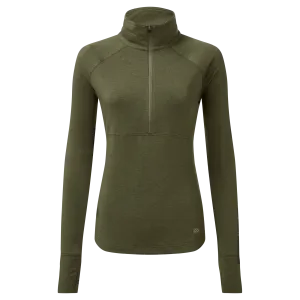 Tendu Active Half Zip - Evergreen