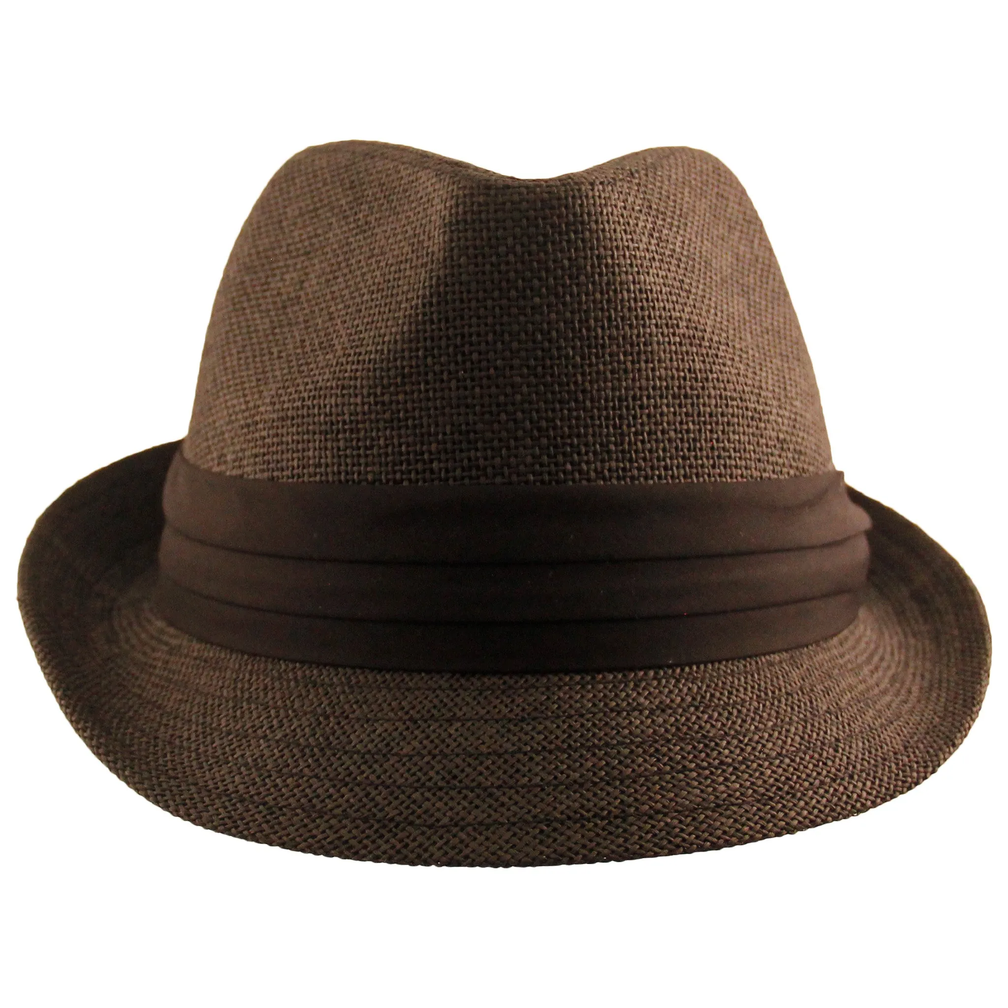 Textured Black Fedora