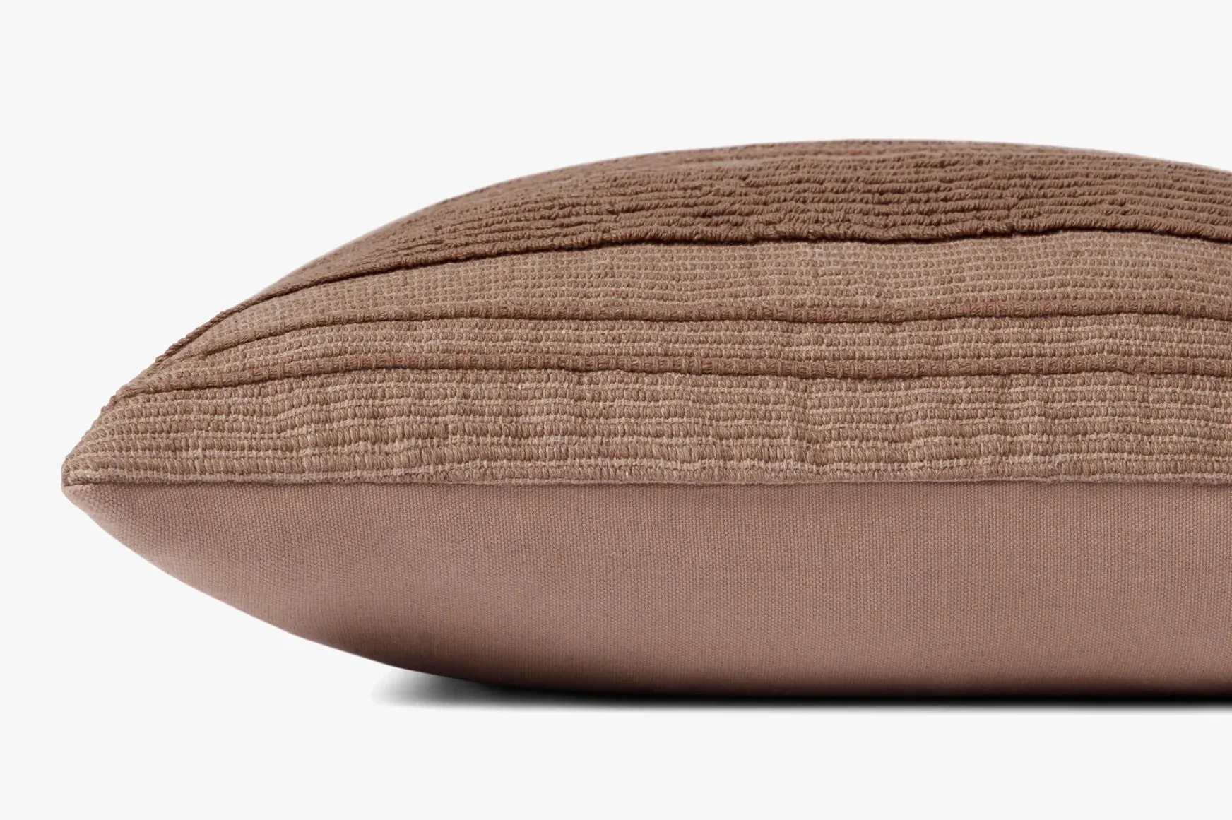 Textured Clay Colored Pillow