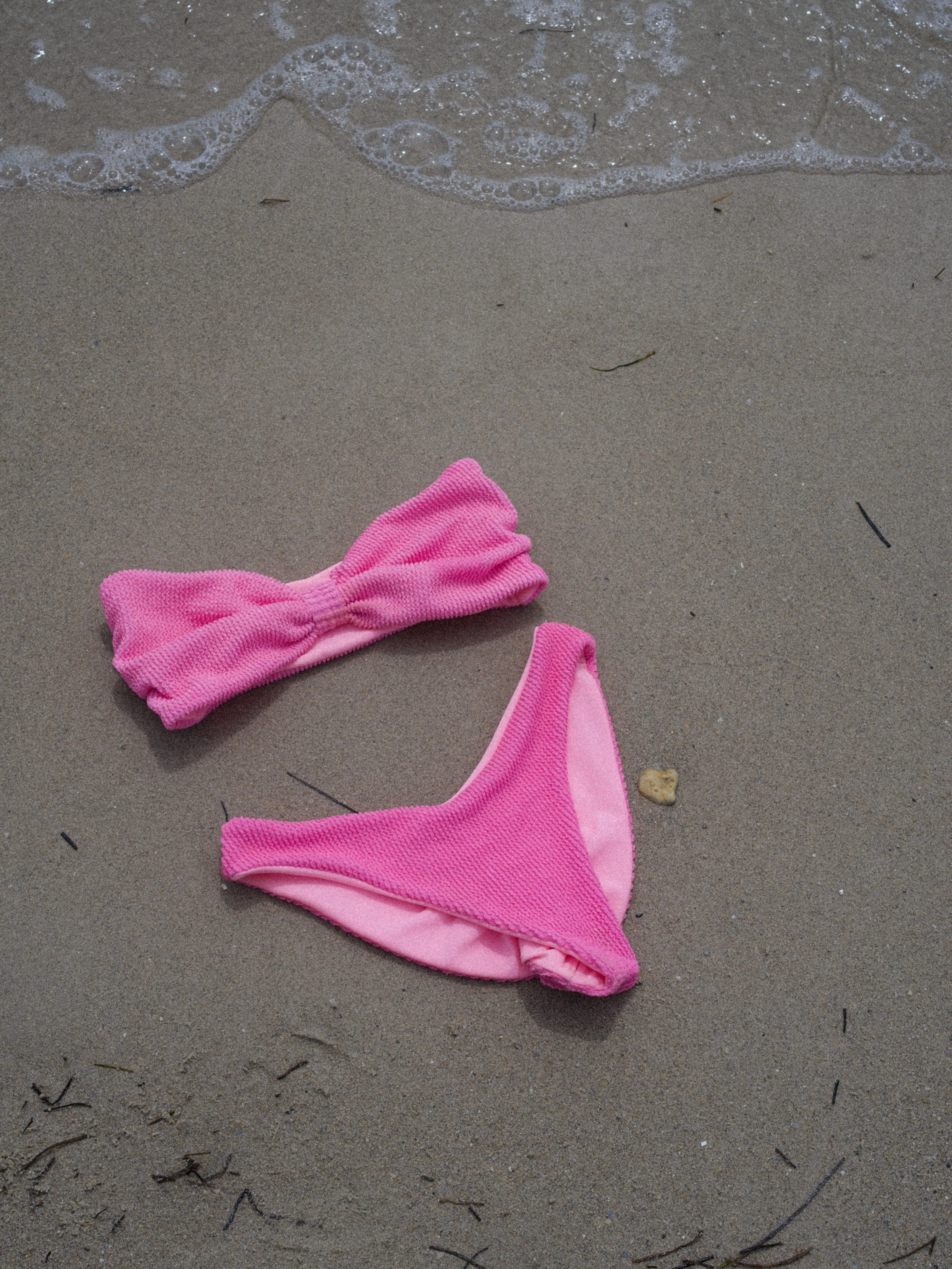 Textured Cleo Bikini Top