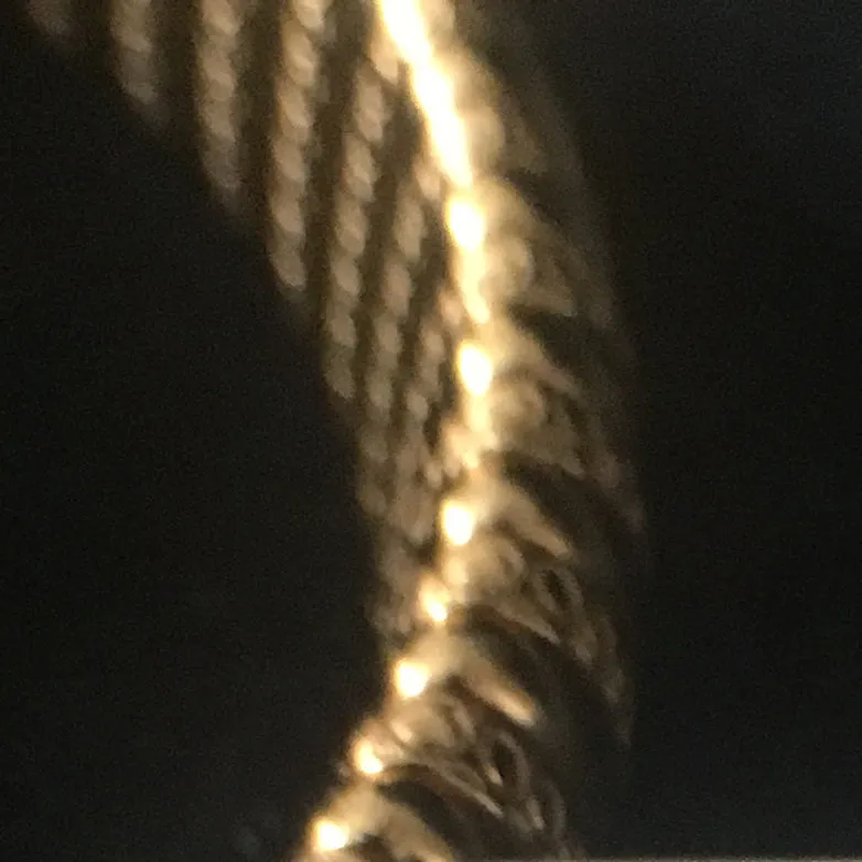 Textured Gold Bangle Bracelet