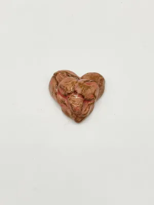 Textured hearts