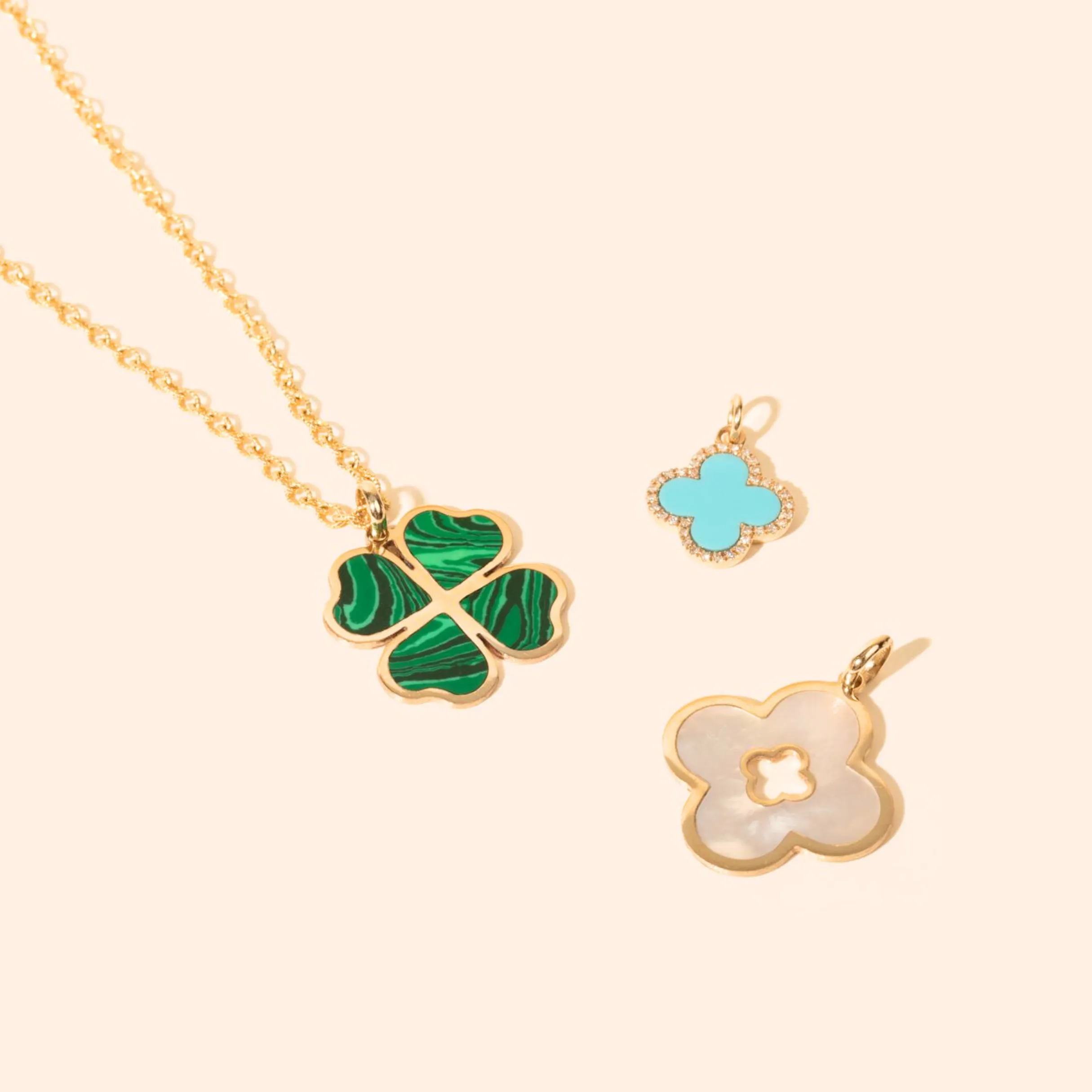 Textured Link Chain Necklace