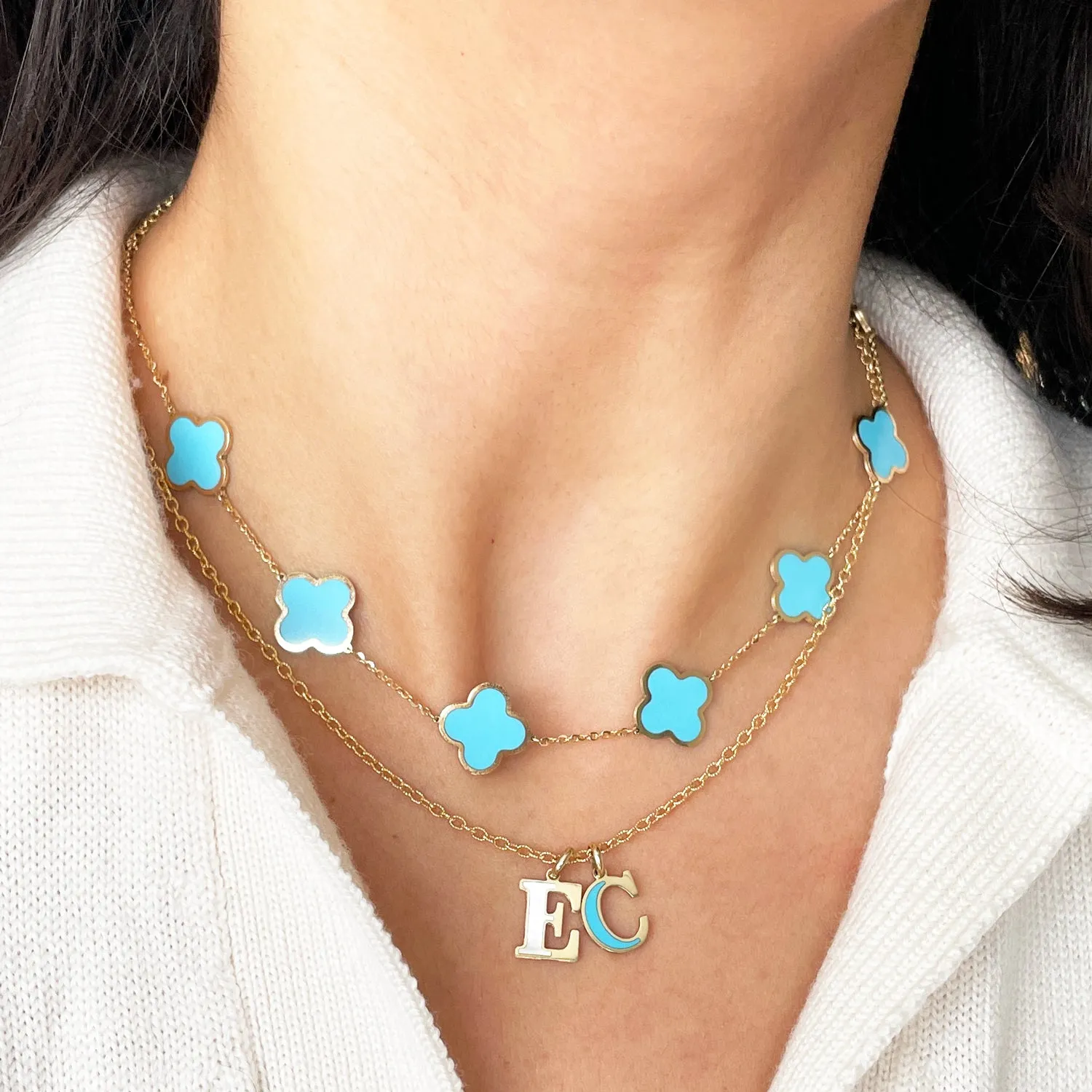 Textured Link Chain Necklace
