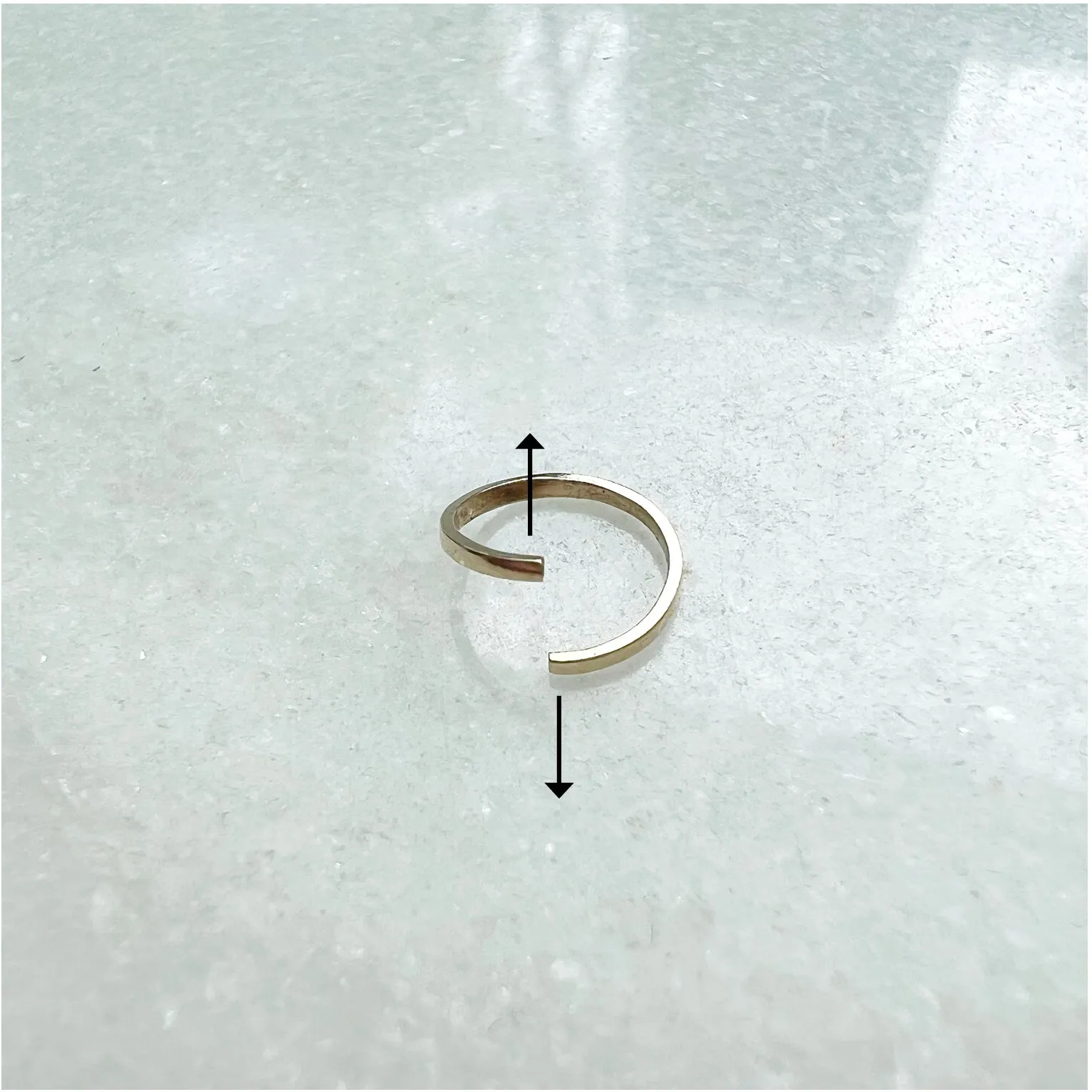 Textured Nostril Hoop
