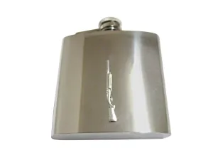 Textured Shotgun 6 Oz. Stainless Steel Flask
