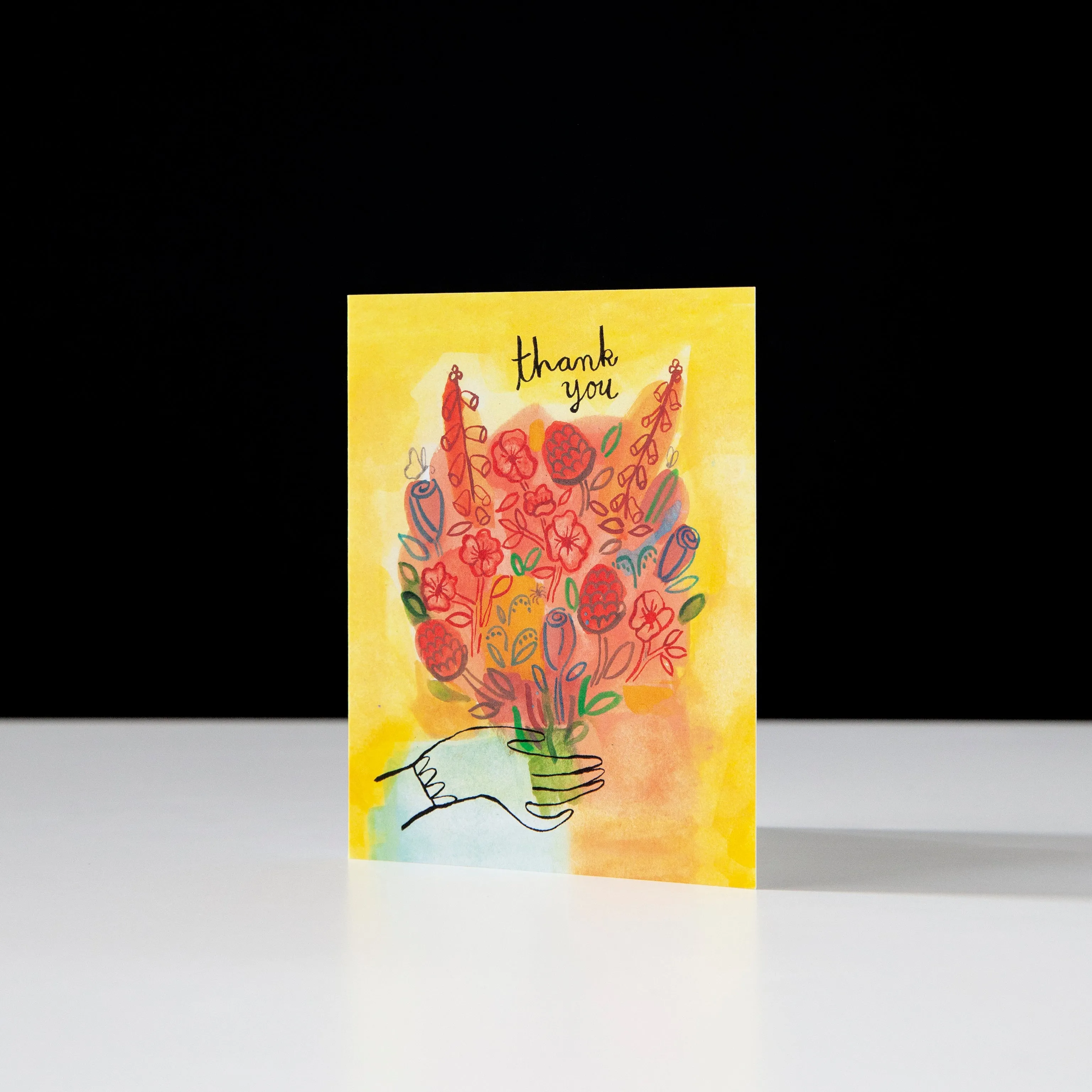 Thank You Bouquet Card