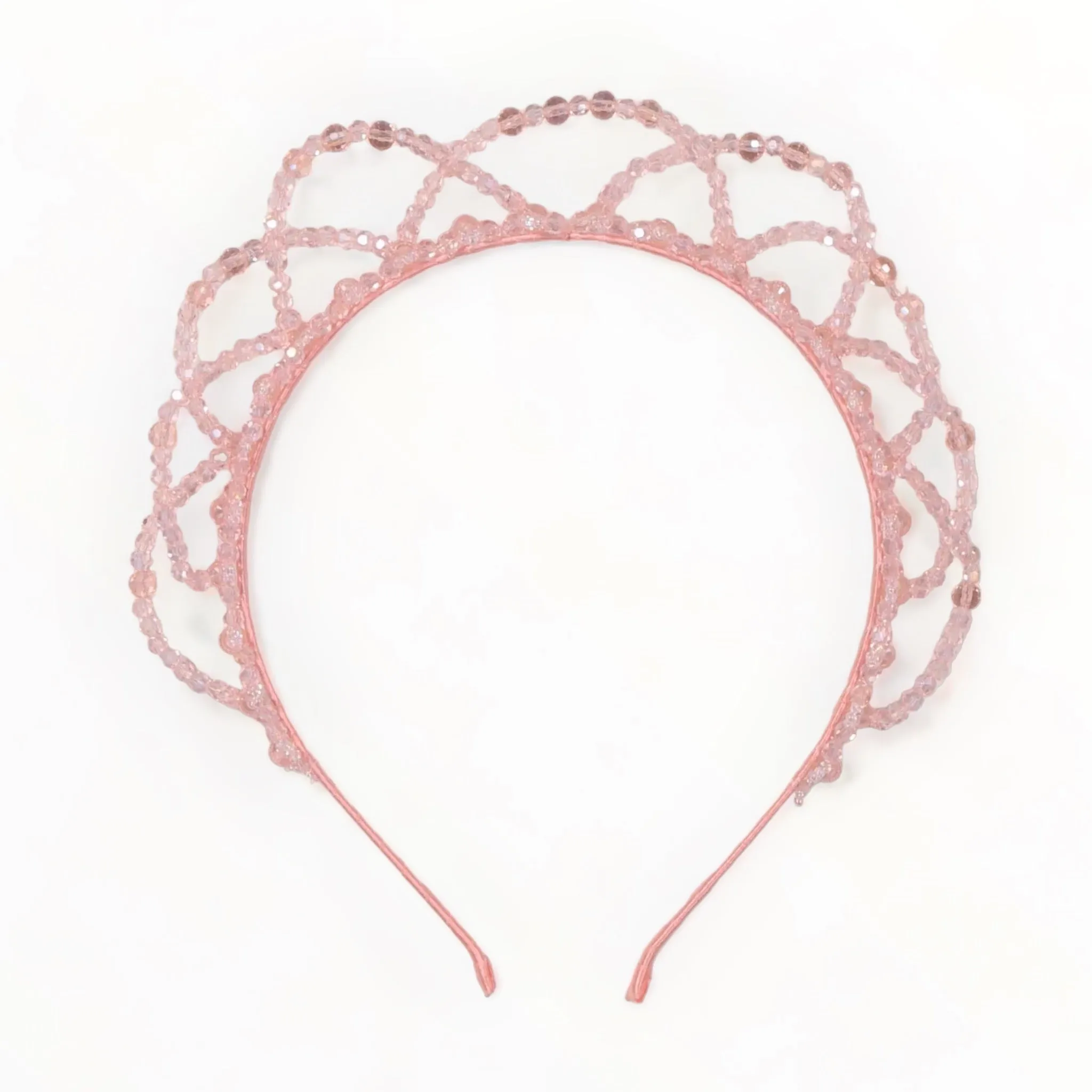 The Atara Crystal Designer Tiara Headband