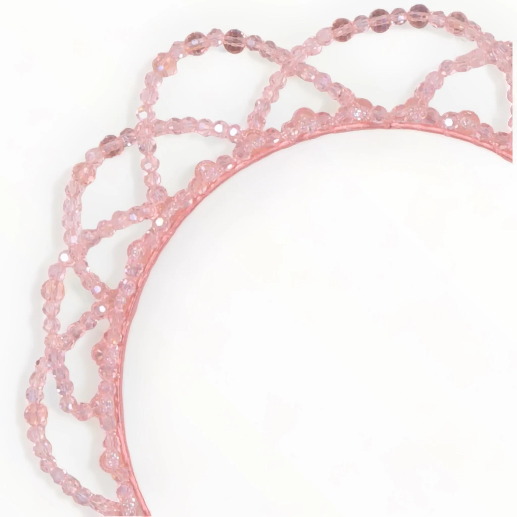The Atara Crystal Designer Tiara Headband