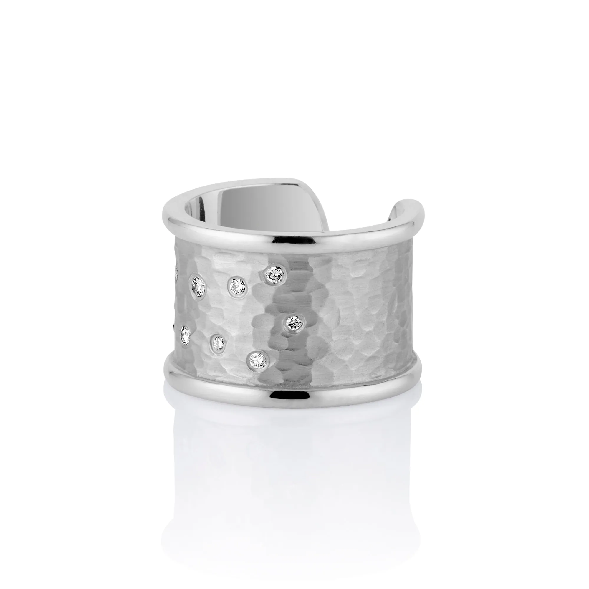 The Bright White Akemi Ring