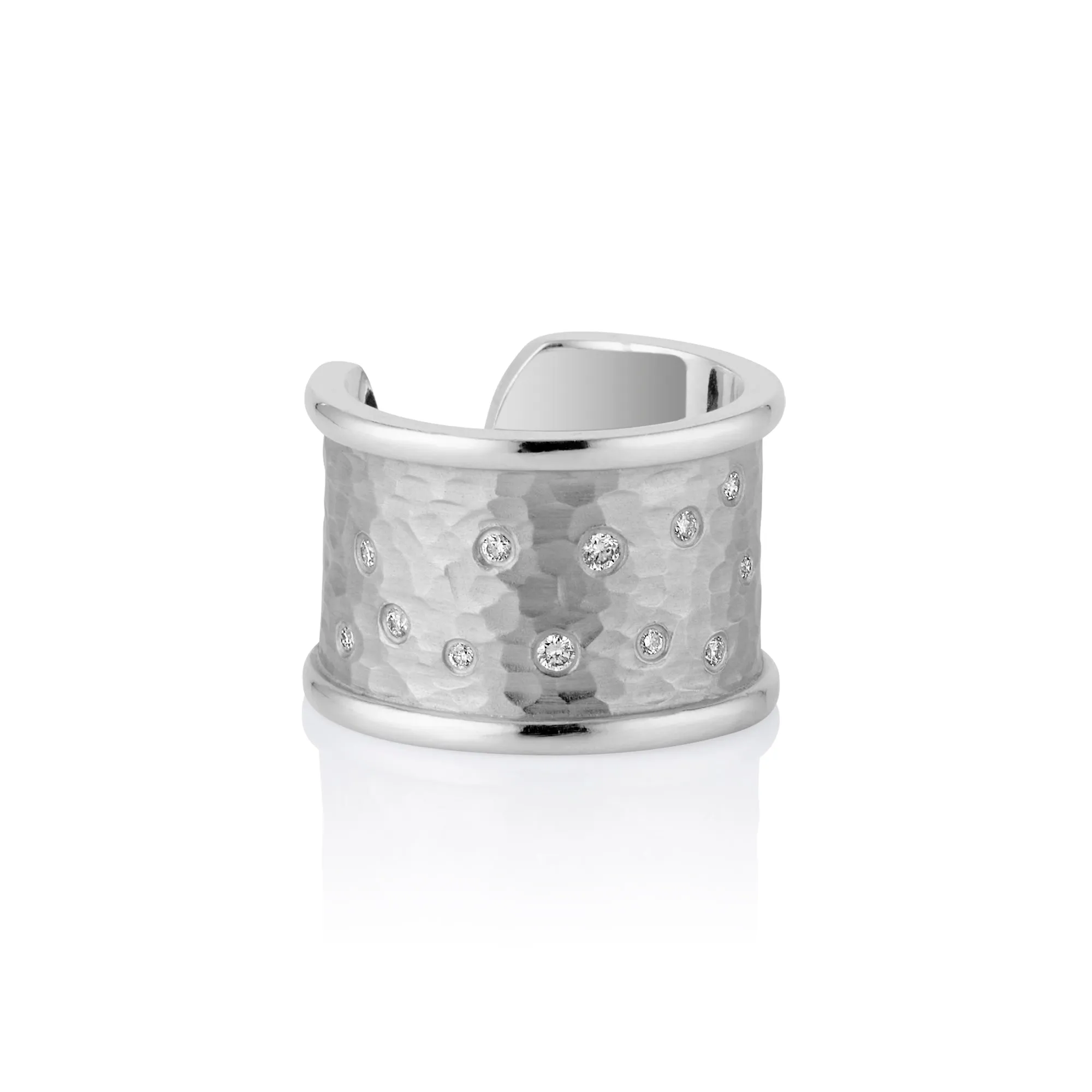 The Bright White Akemi Ring