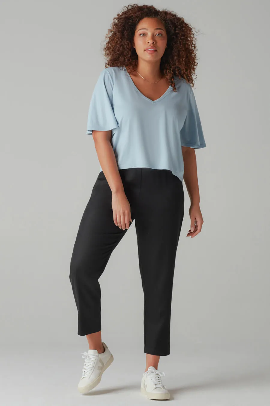 The Cropped Flutter Tee