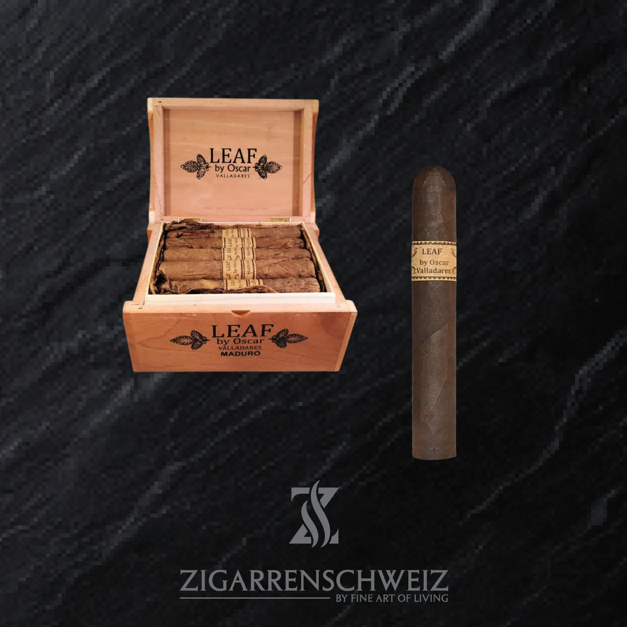 The Leaf by Oscar Vallardes Maduro Sixty