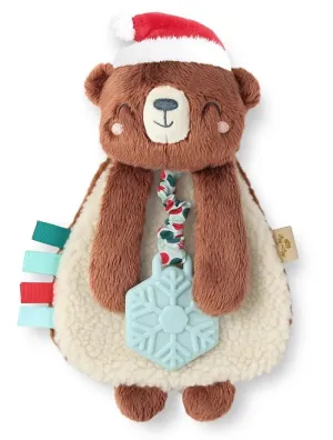 The Lovey Plush Teether - Holiday Bear