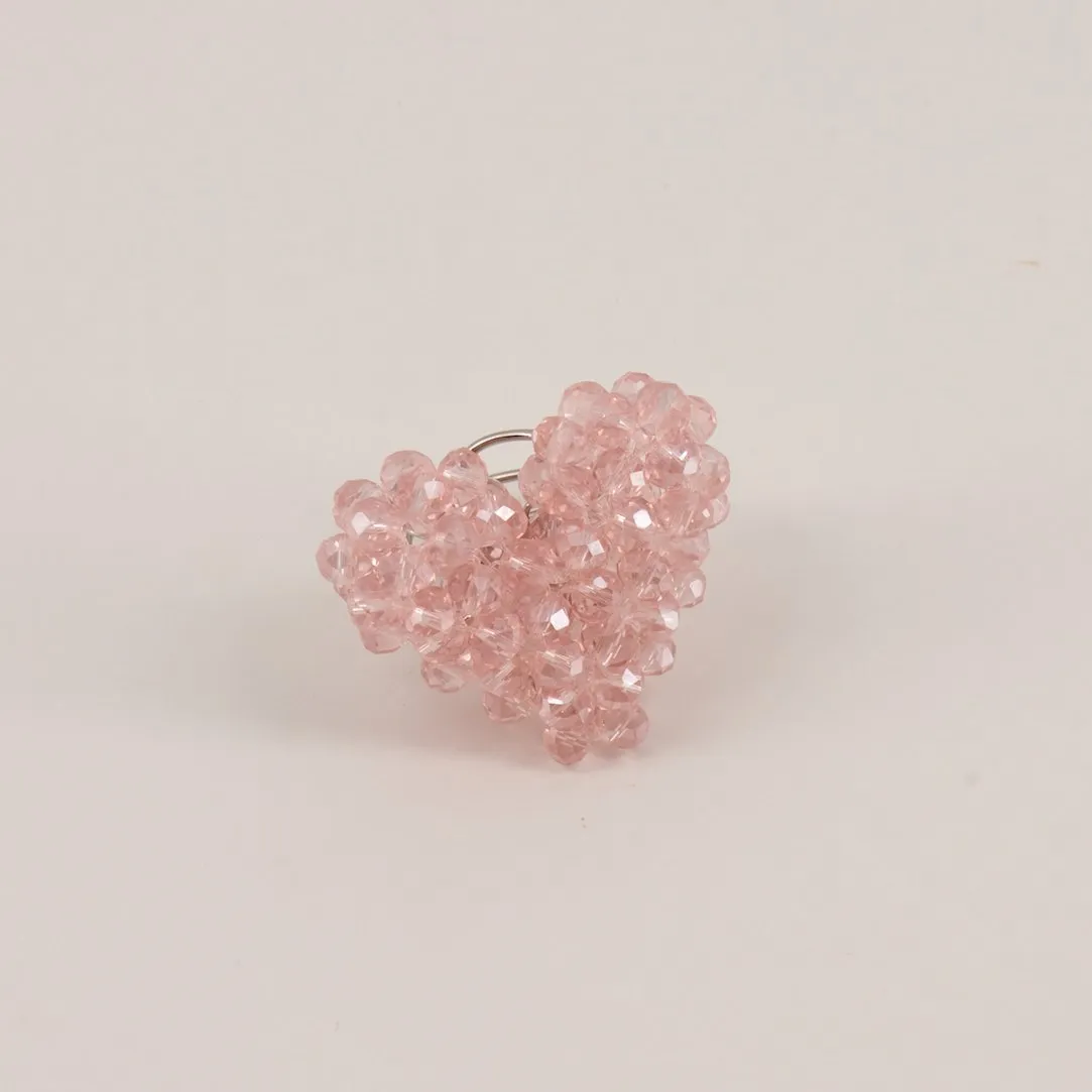 The My Love Heart Crystal Designer Ring