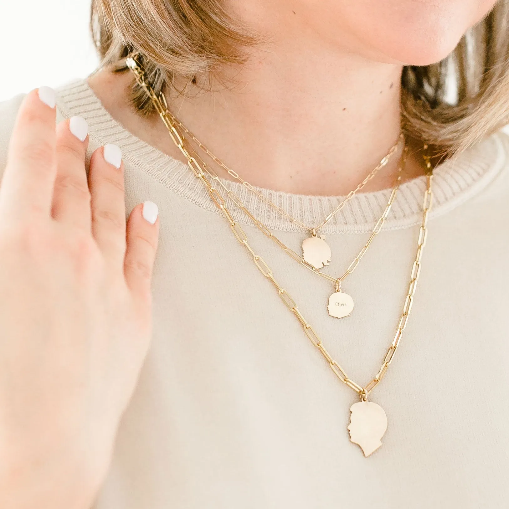 The Paperclip Chain Necklace - Heavy Weight