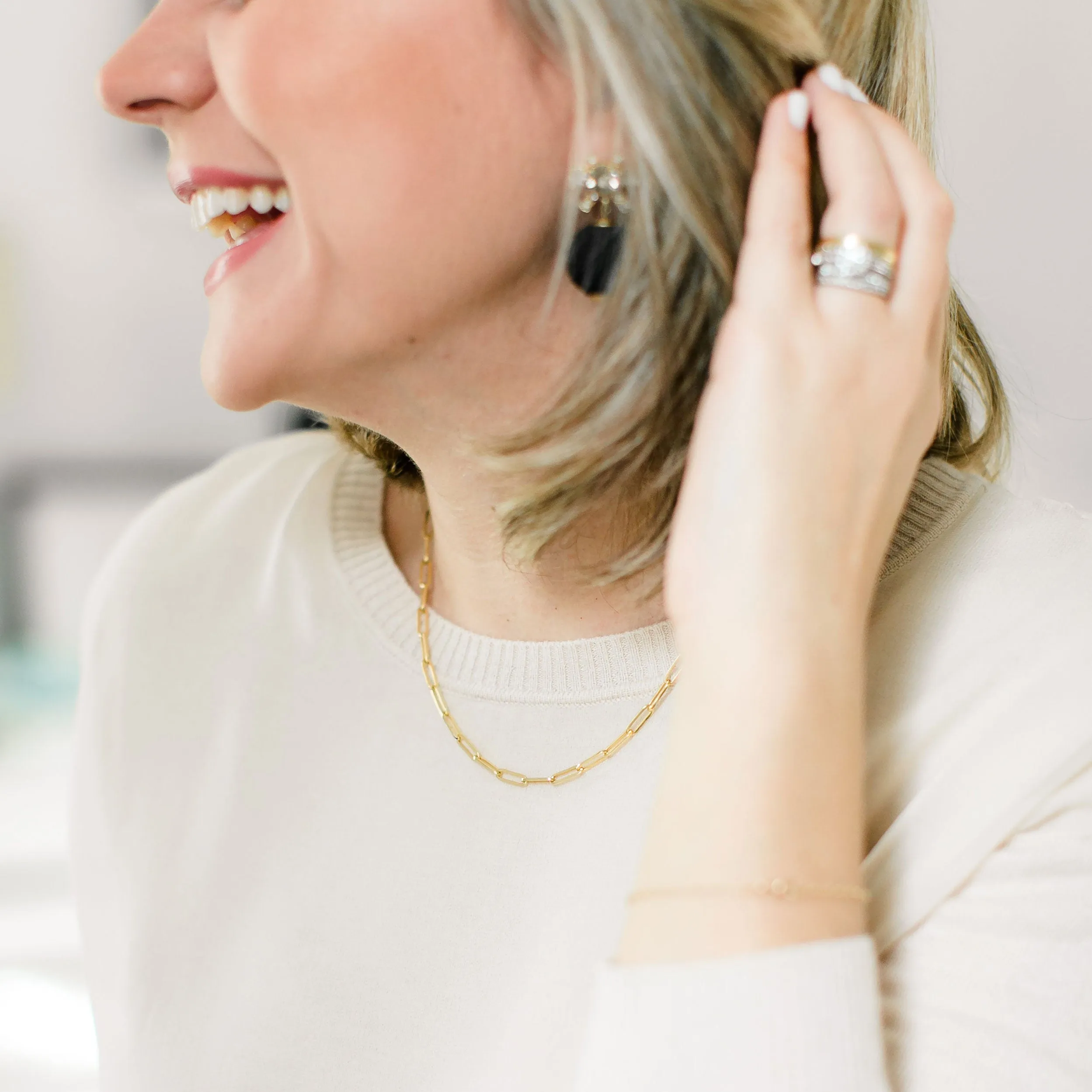 The Paperclip Chain Necklace - Heavy Weight