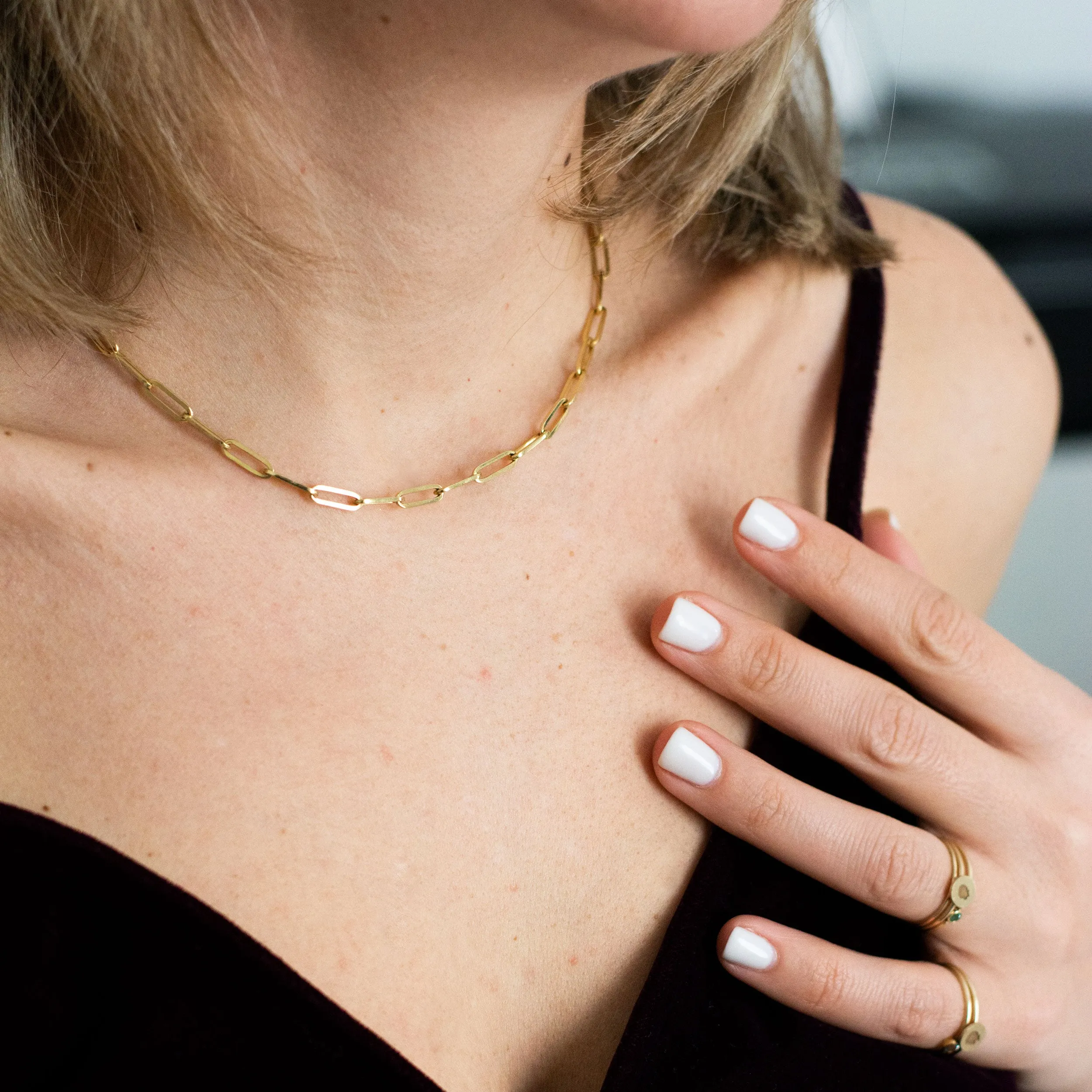 The Paperclip Chain Necklace - Heavy Weight