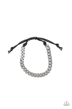 Throwdown - Silver Paparazzi Accessories