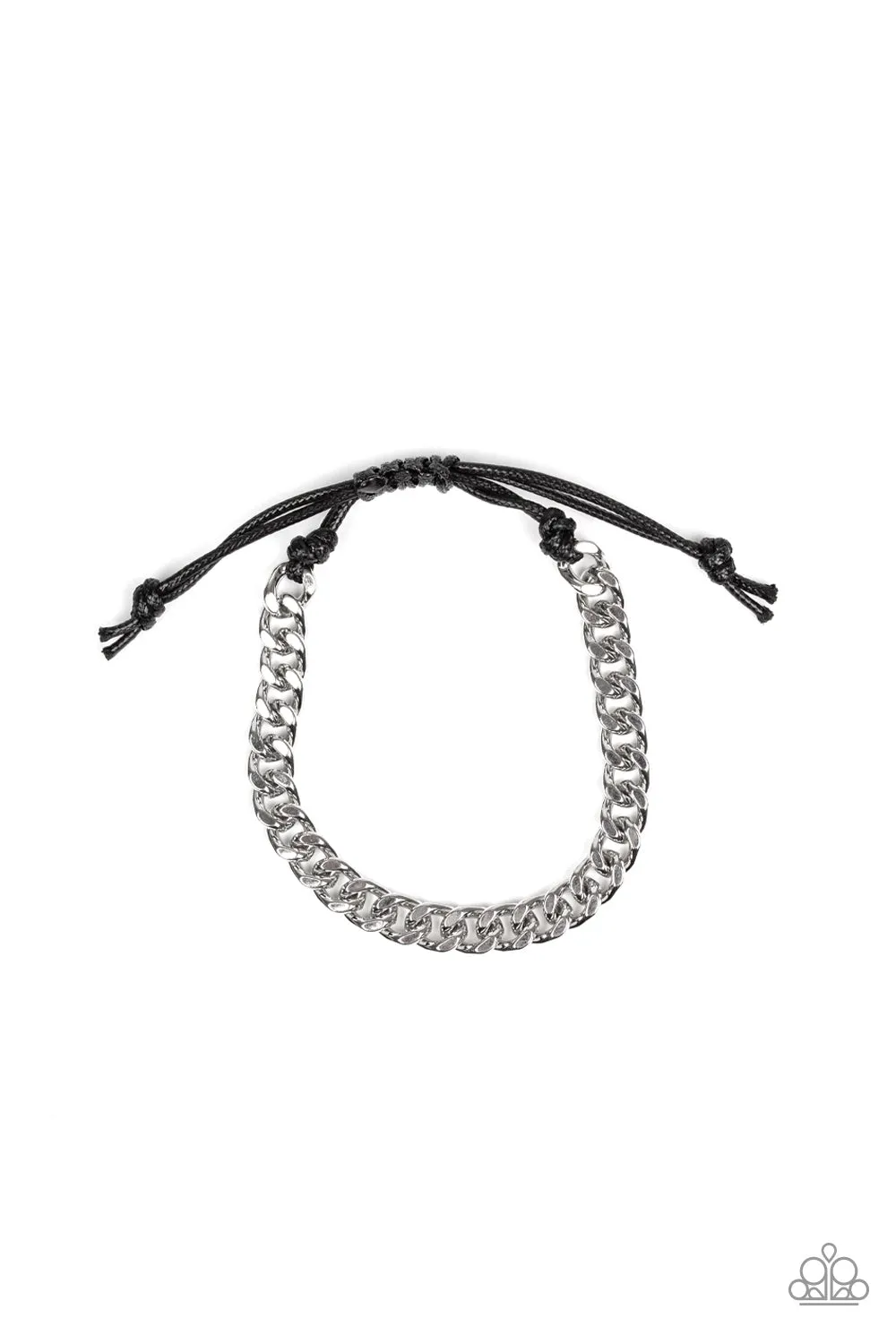 Throwdown - Silver Paparazzi Accessories