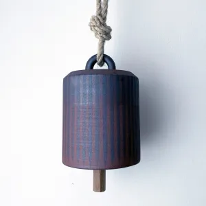 Thrown Bell Wide: Stripes Dk Brown / TXD