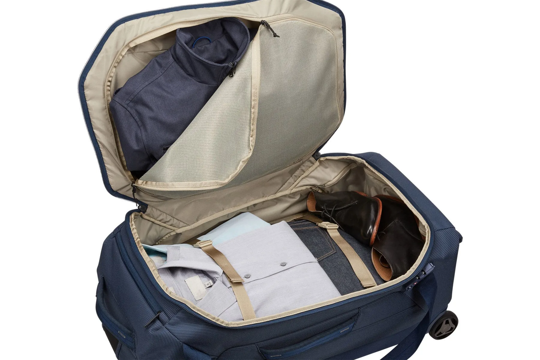 Thule Crossover 2 Wheeled Duffle Blue