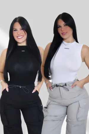 Timeless bodysuit short sleeve Casual
