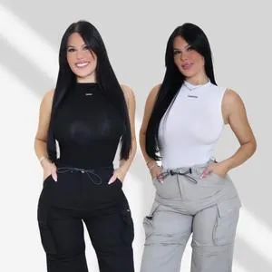 Timeless bodysuit short sleeve Casual