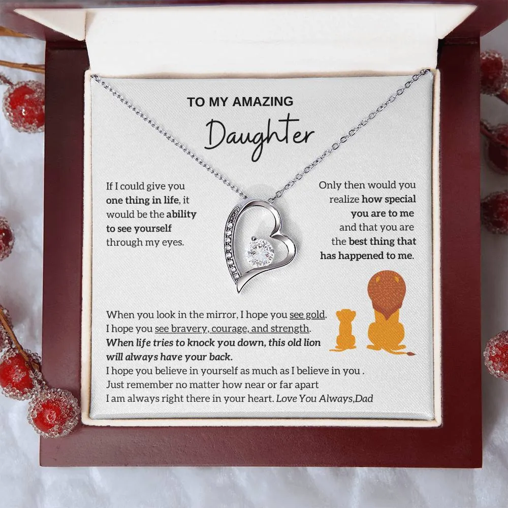 To my amazing daughter - You are the best thing that has happened to me