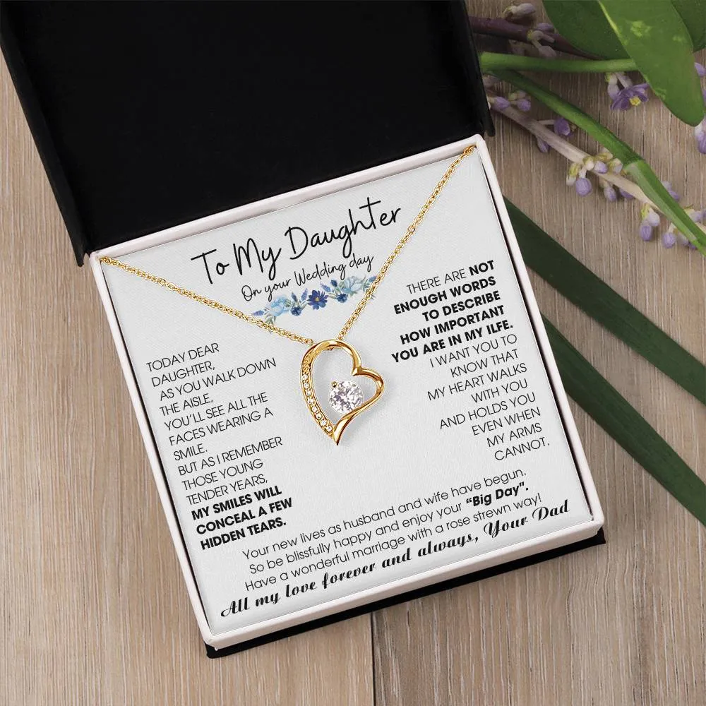 To My Daughter on Wedding Day - Be blissfully happy and enjoy your “Big Day"