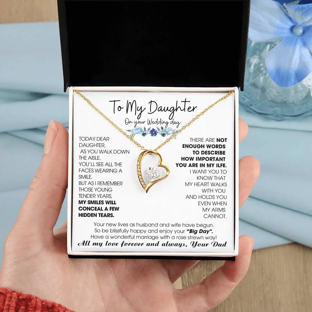 To My Daughter on Wedding Day - Be blissfully happy and enjoy your “Big Day"