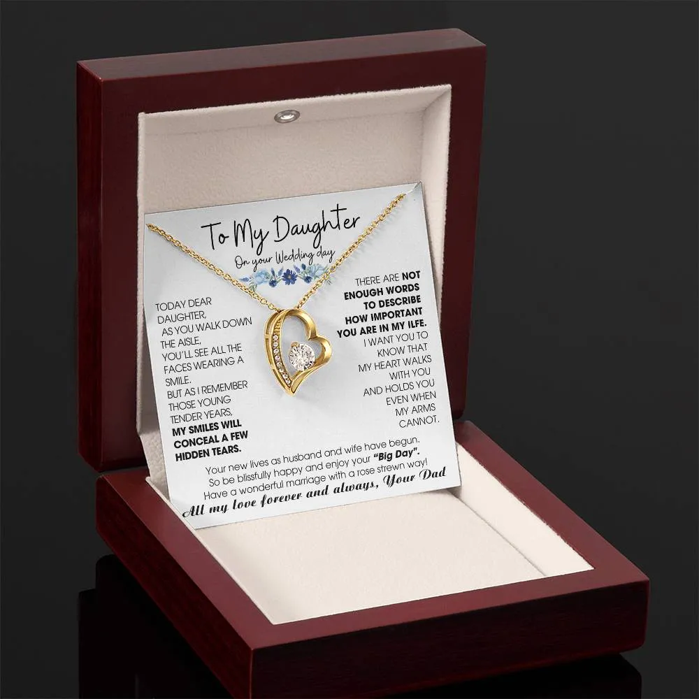To My Daughter on Wedding Day - Be blissfully happy and enjoy your “Big Day"