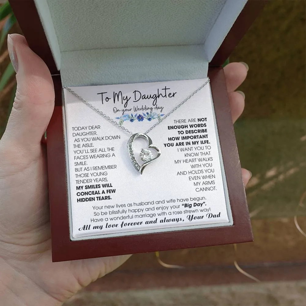 To My Daughter on Wedding Day - Be blissfully happy and enjoy your “Big Day"