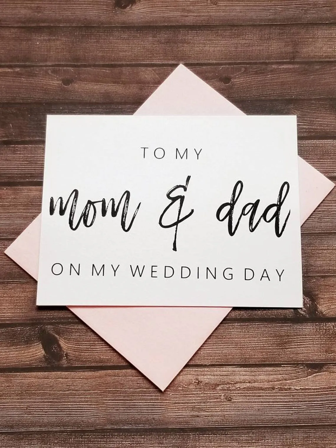 To My Mom & Dad