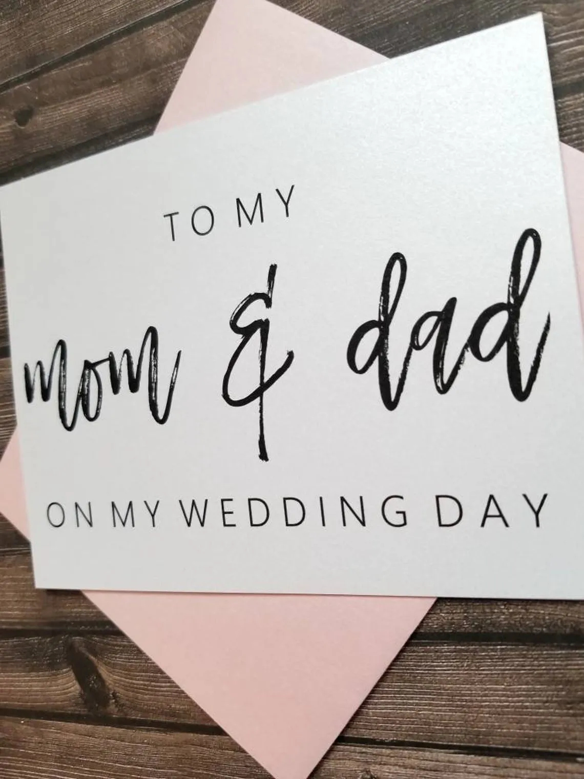 To My Mom & Dad
