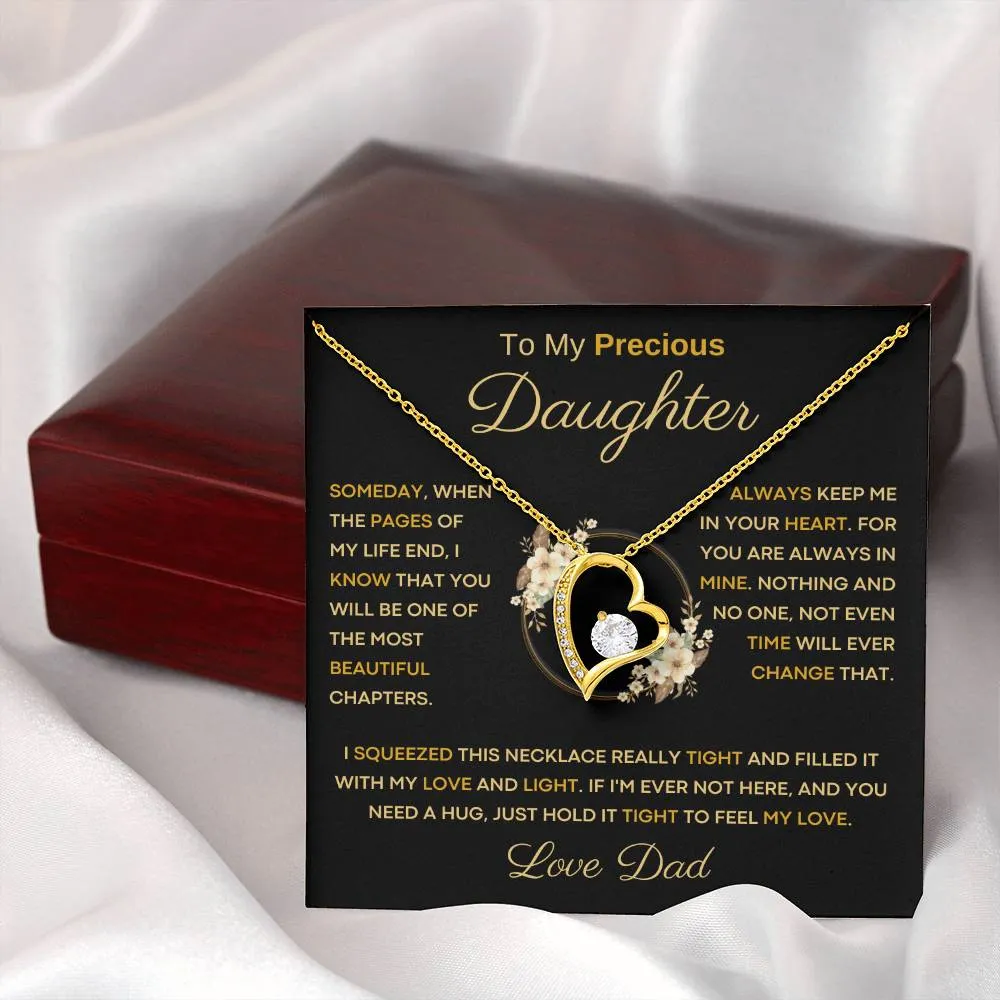 To My Precious Daughter - One Of The Most Beautiful Chapters Of My Life - From Dad