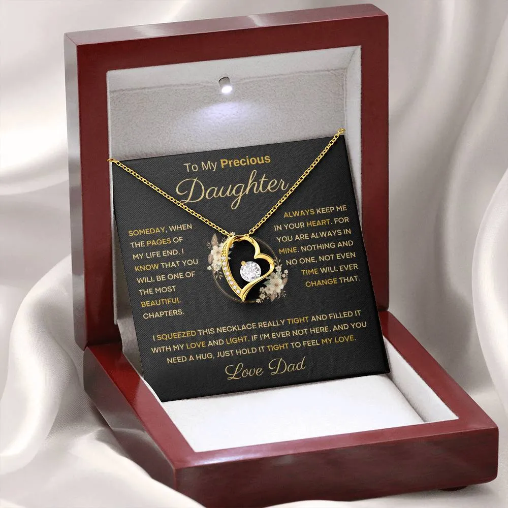 To My Precious Daughter - One Of The Most Beautiful Chapters Of My Life - From Dad