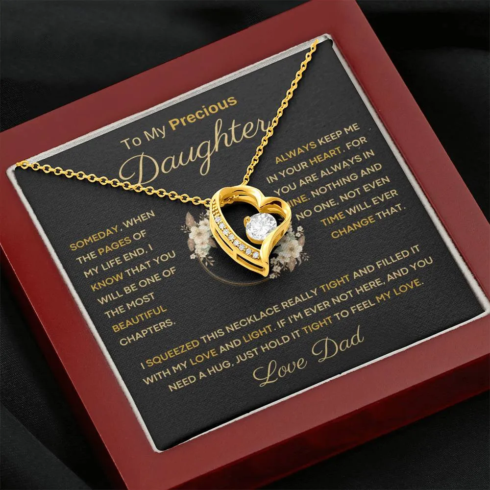 To My Precious Daughter - One Of The Most Beautiful Chapters Of My Life - From Dad