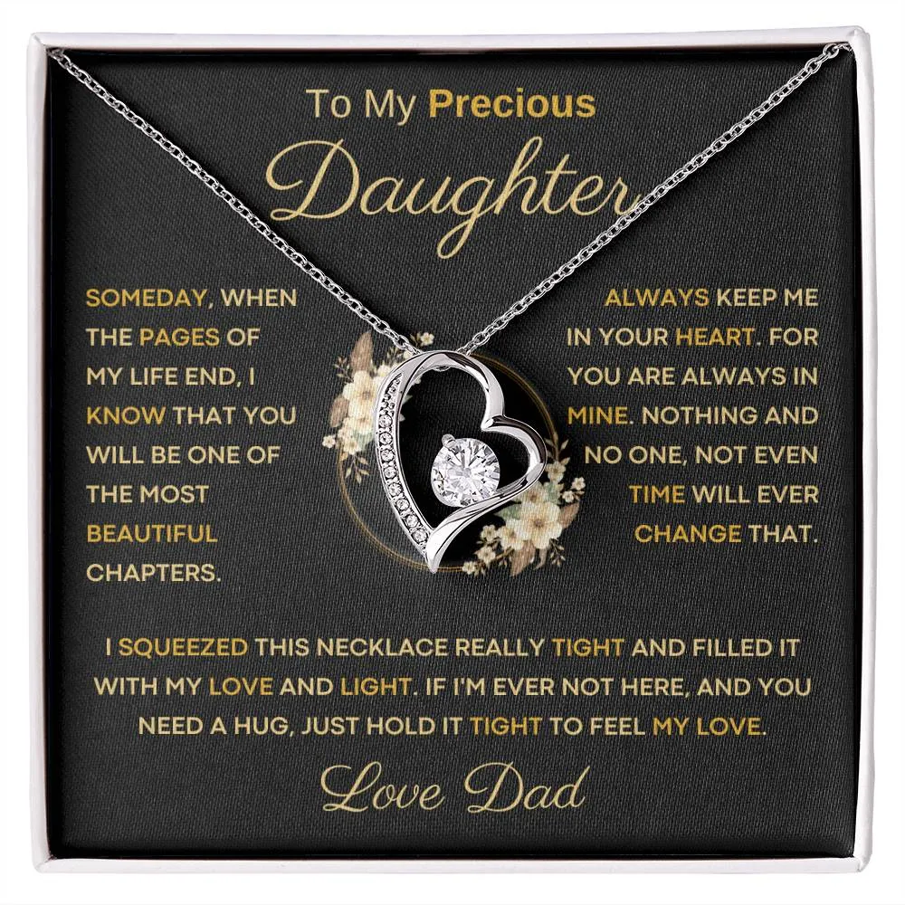 To My Precious Daughter - One Of The Most Beautiful Chapters Of My Life - From Dad
