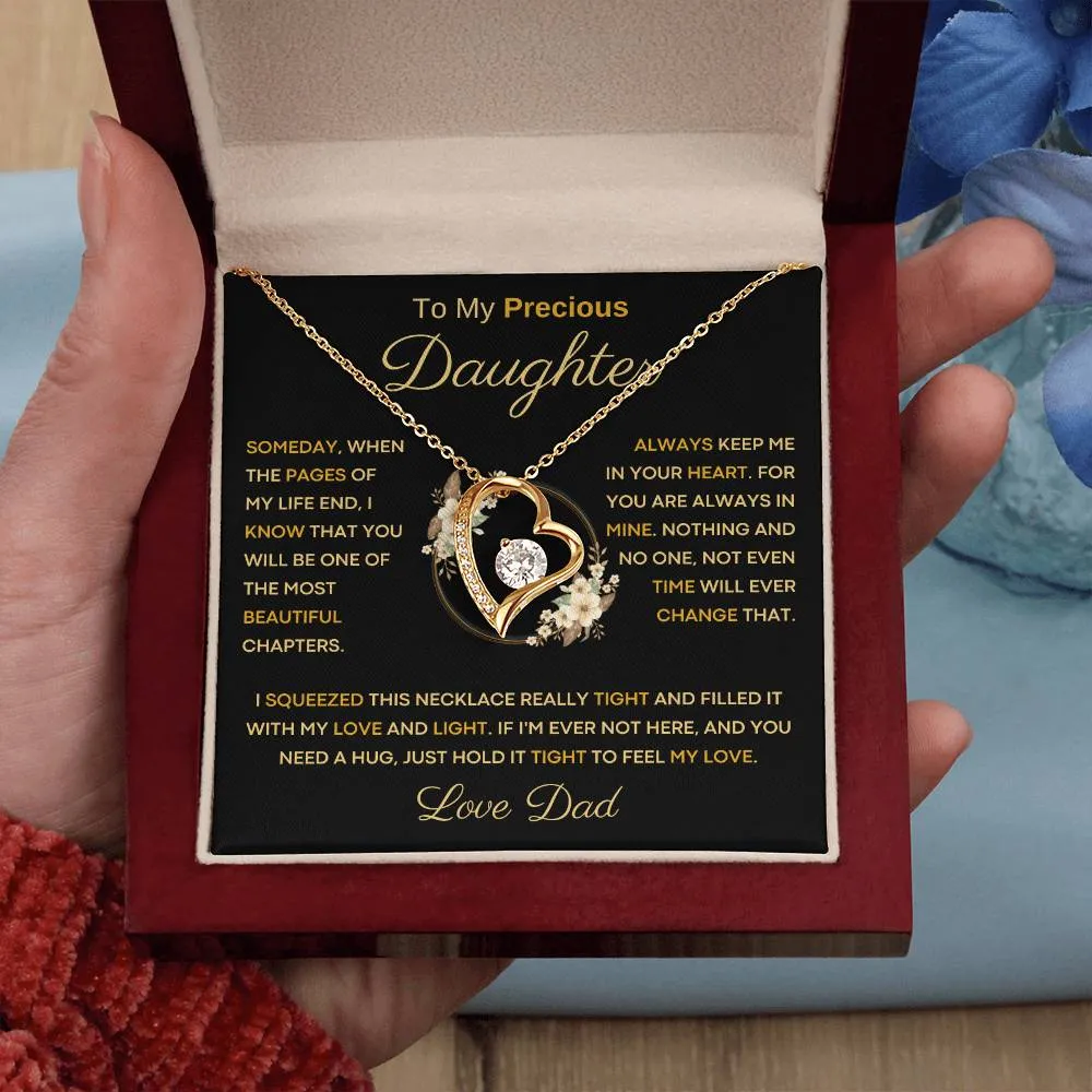 To My Precious Daughter - One Of The Most Beautiful Chapters Of My Life - From Dad