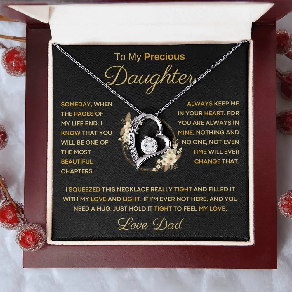 To My Precious Daughter - One Of The Most Beautiful Chapters Of My Life - From Dad