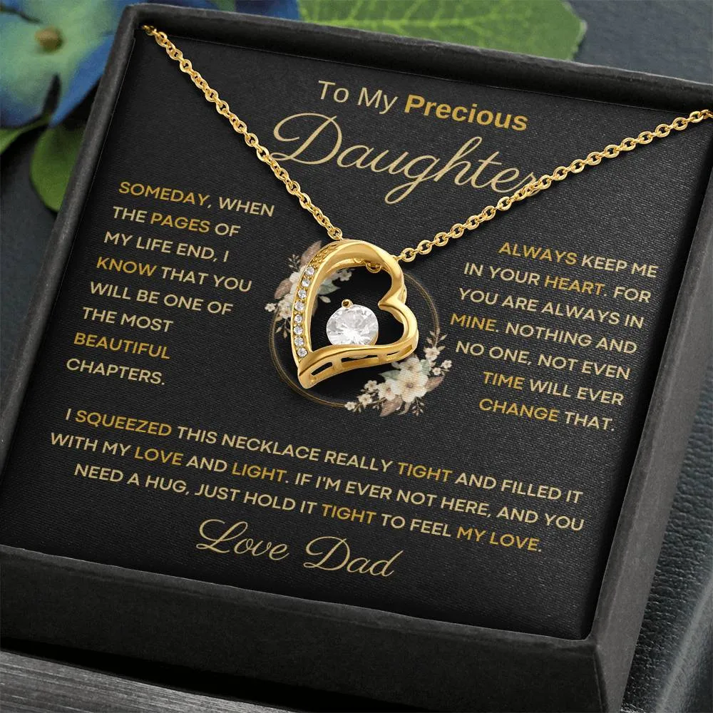 To My Precious Daughter - One Of The Most Beautiful Chapters Of My Life - From Dad