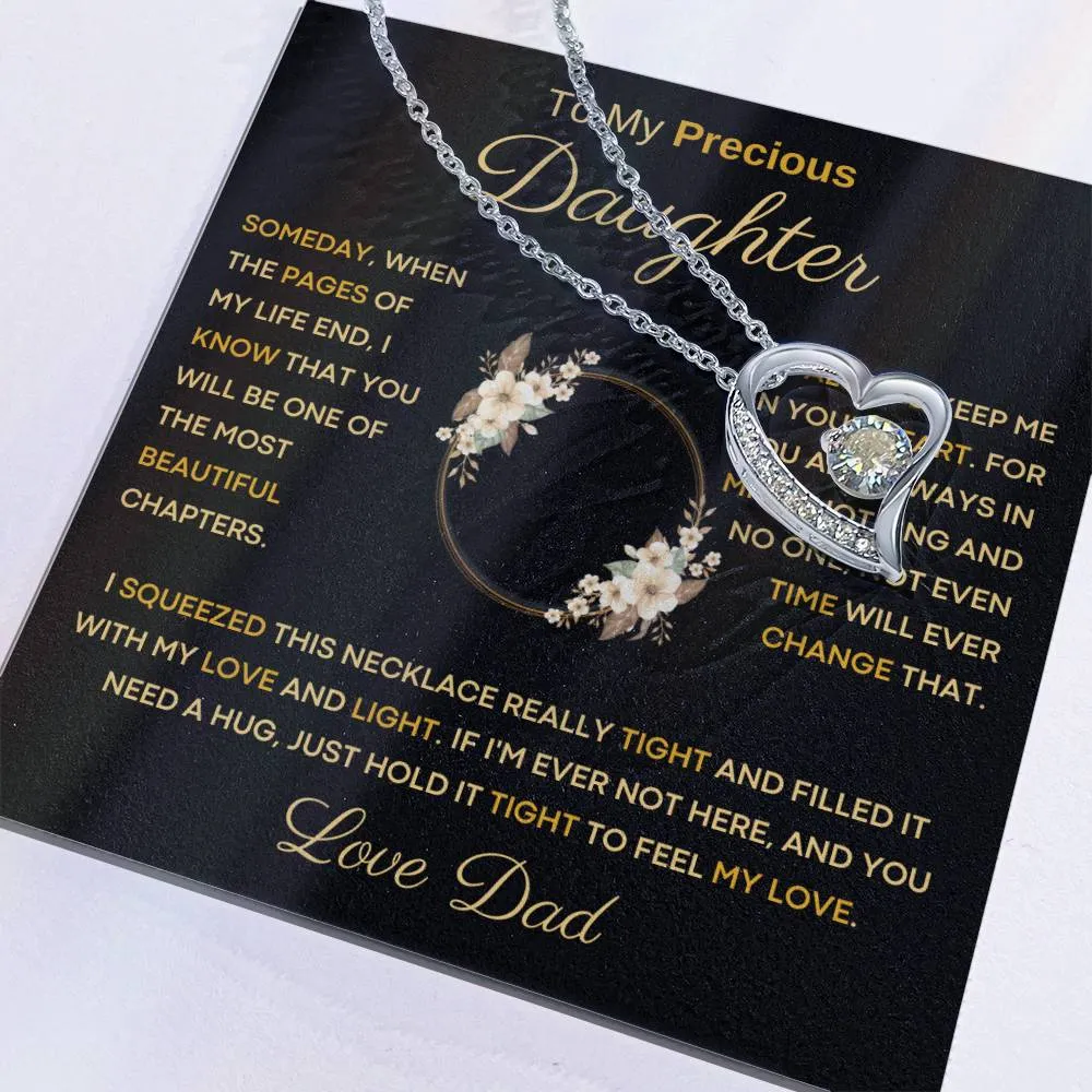 To My Precious Daughter - One Of The Most Beautiful Chapters Of My Life - From Dad