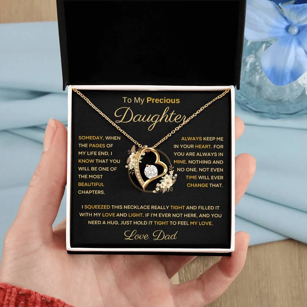 To My Precious Daughter - One Of The Most Beautiful Chapters Of My Life - From Dad