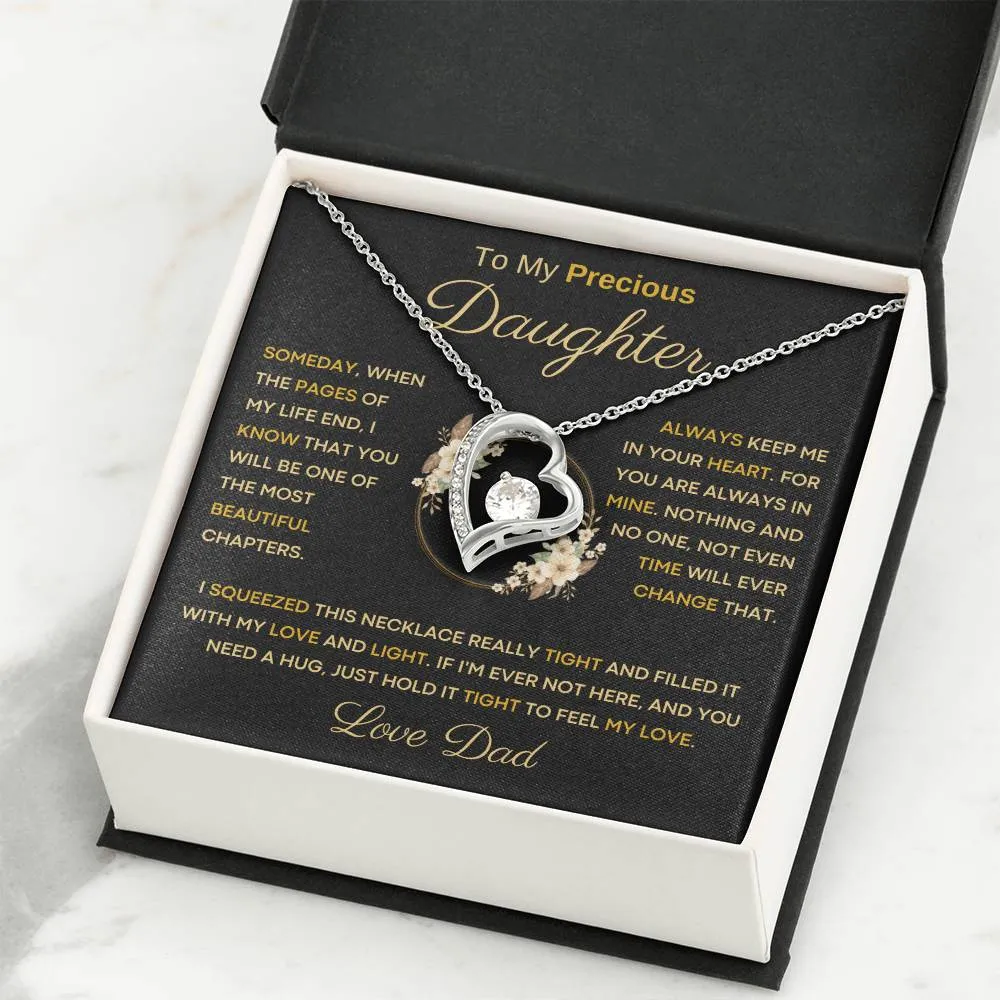 To My Precious Daughter - One Of The Most Beautiful Chapters Of My Life - From Dad