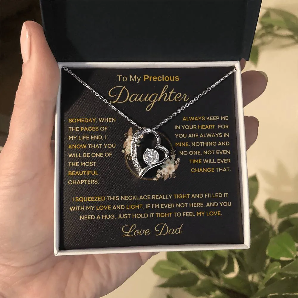 To My Precious Daughter - One Of The Most Beautiful Chapters Of My Life - From Dad