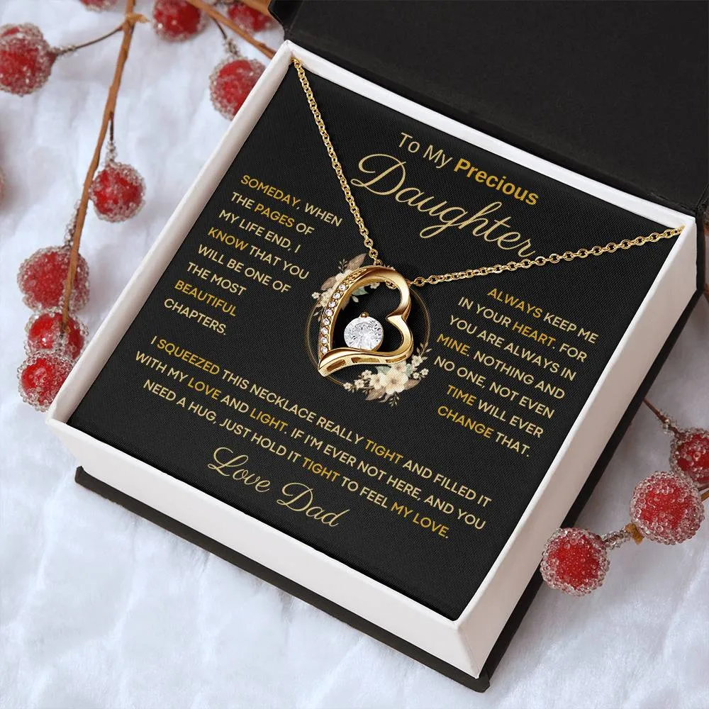 To My Precious Daughter - One Of The Most Beautiful Chapters Of My Life - From Dad