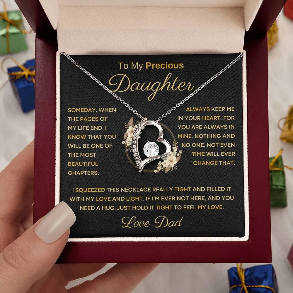 To My Precious Daughter - One Of The Most Beautiful Chapters Of My Life - From Dad